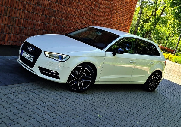 Audi A3 cena 48900 przebieg: 208211, rok produkcji 2013 z Malbork małe 631